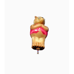 个性创意小熊热气球