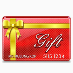 礼物卡Credit-card-icons