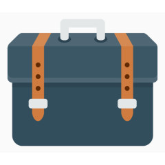 卡通可爱色彩工具箱素材