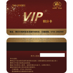 精美VIP会员卡矢量