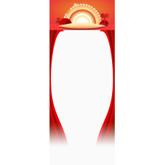 双十一店铺背景