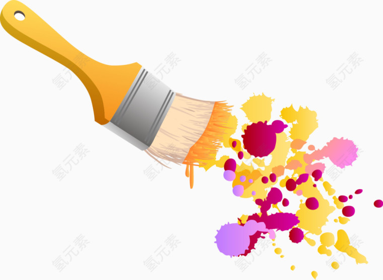 家装节油漆刷子