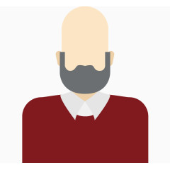 扁平化人物头像矢量素材