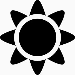 太阳black-free-icons