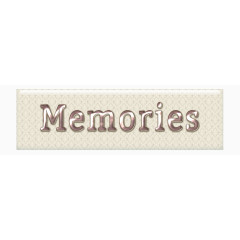 memories水晶按钮