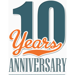 周年店铺艺术字体设计