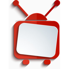 PPT元素 电视机
