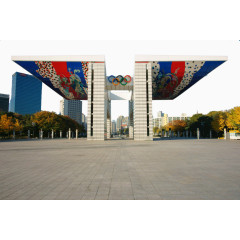 著名景点首尔奥林匹克公园