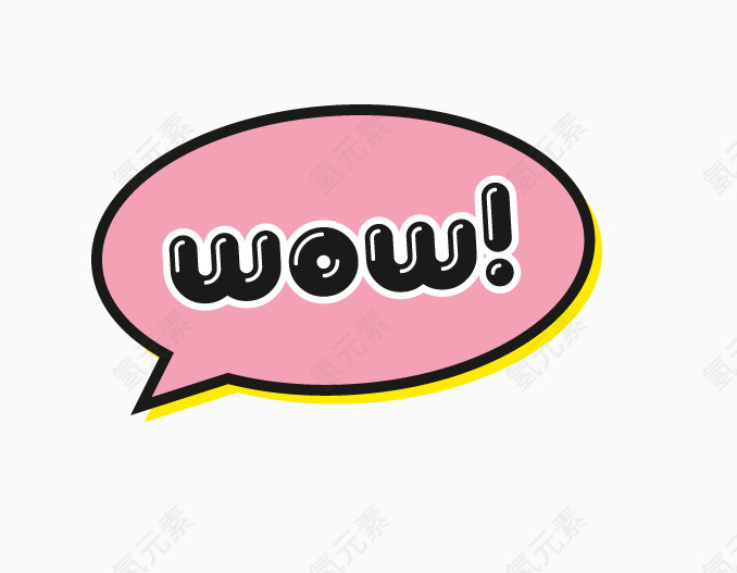 漫画风格对话框