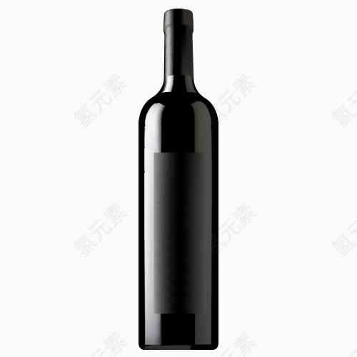 红酒酒瓶素材