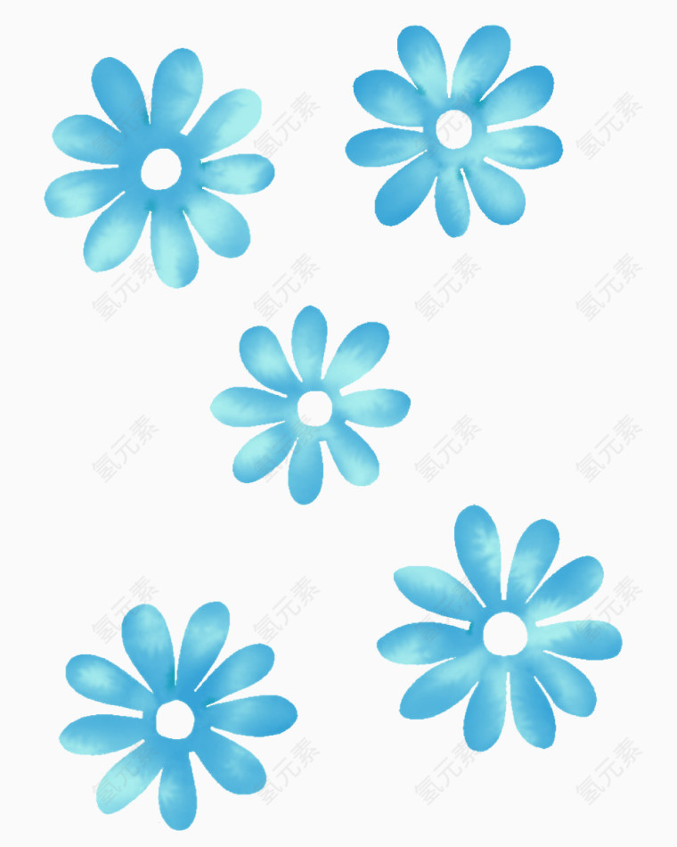 漂浮的花朵
