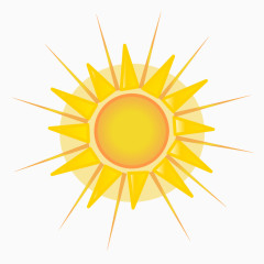 卡通夏日元素太阳