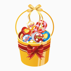 卡通糖果花篮