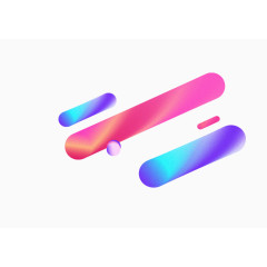 彩色线条装饰元素