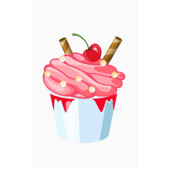 卡通巧克力面包