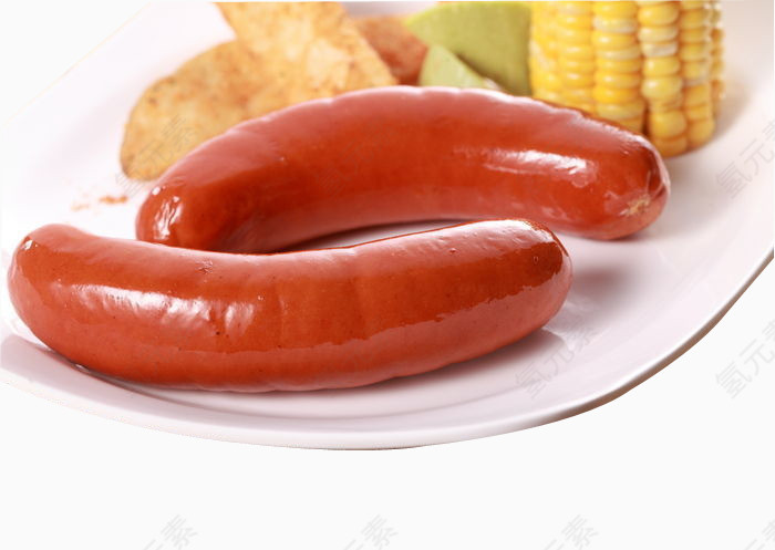 香肠玉米