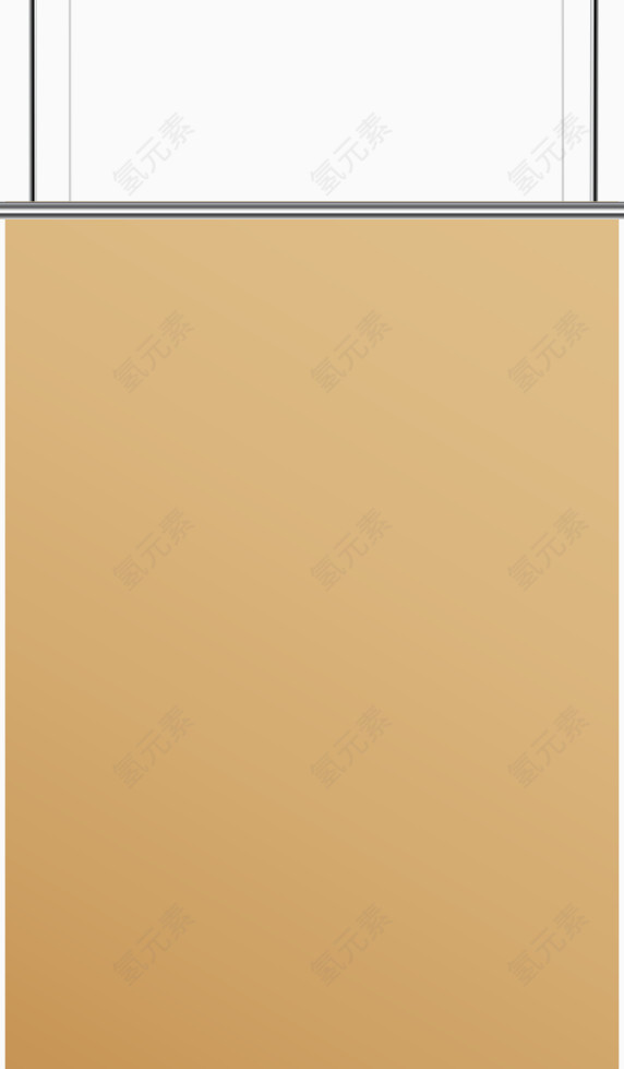 矢量黄色海报模板