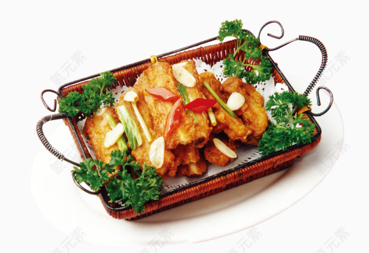 金牌蒜香排骨