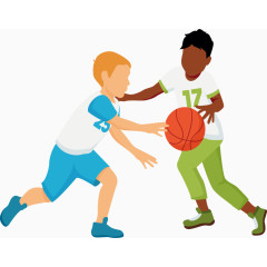 卡通运动人物png