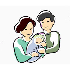 抱在怀里的婴儿