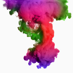 绚丽烟雾背景图片