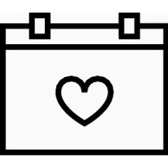 日历心Linea-outline-icons