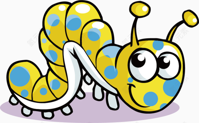 卡通虫子