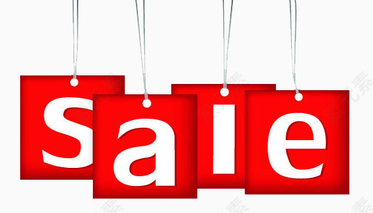 英文sale促销标签