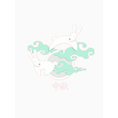 中秋玉兔