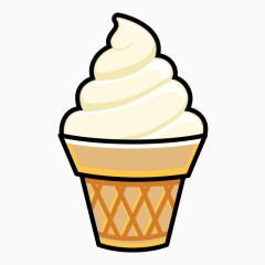 冰淇淋甜筒