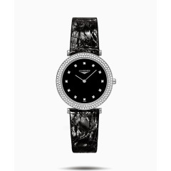 黑色浪琴表男表手表