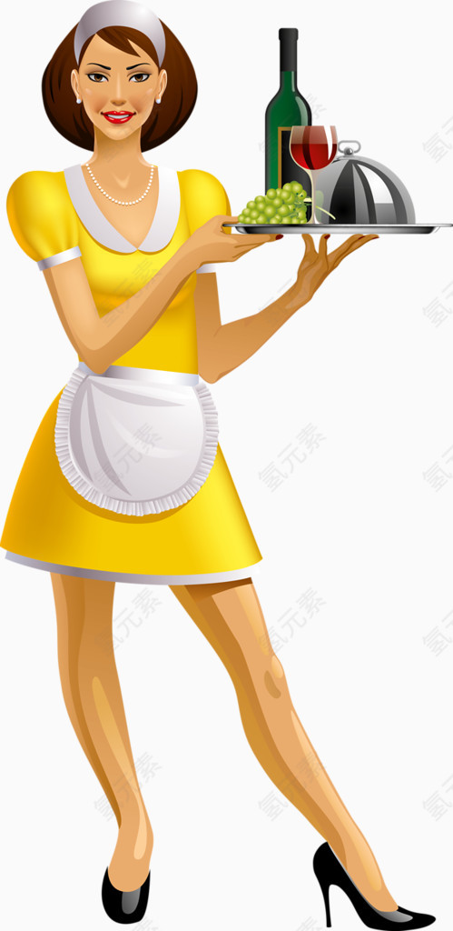 美女服务员