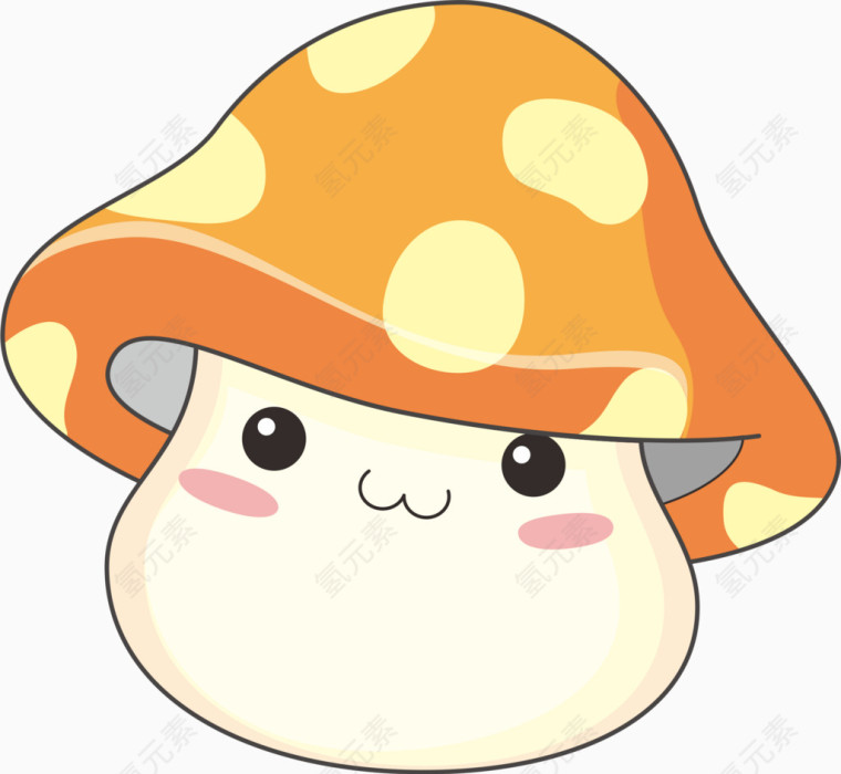 卡通蘑菇