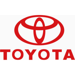车标矢量图车标贴纸 TOYOTA