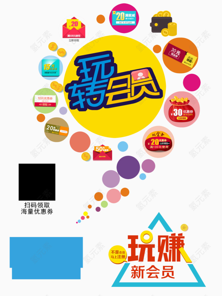玩转会员日活动宣传