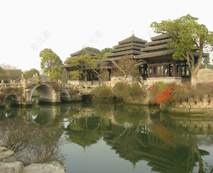 上海古镇建筑五