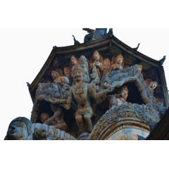 泰国真理寺风景图片四