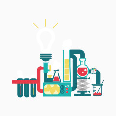 扁平化医药元素