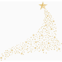 飘散的星星背景