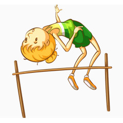 校园运动会跳高