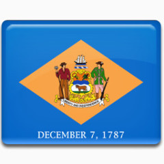 特拉华国旗美国国家偶像