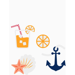 饮料饮品旅行PNG矢量素材