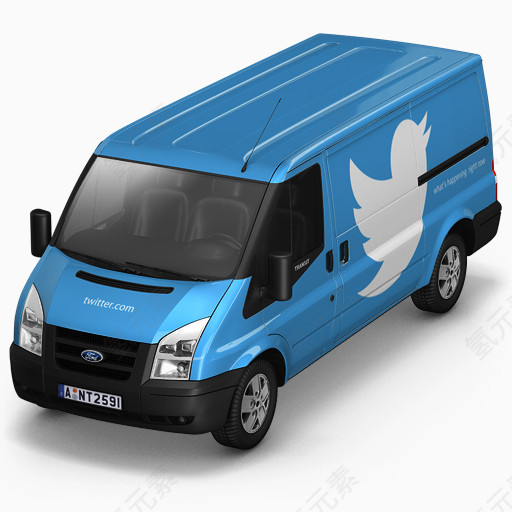 Twitter货车前面图标