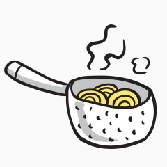 手绘风美味佳肴