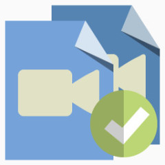 文件类型视频选择目录flat-icons