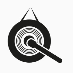 敲锣