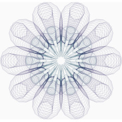 矢量证书防伪花纹底纹素材