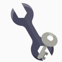 技术扳手关键工具flat-icons
