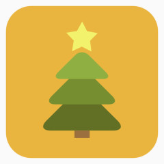 圣诞树图标