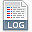 File extension log Icon